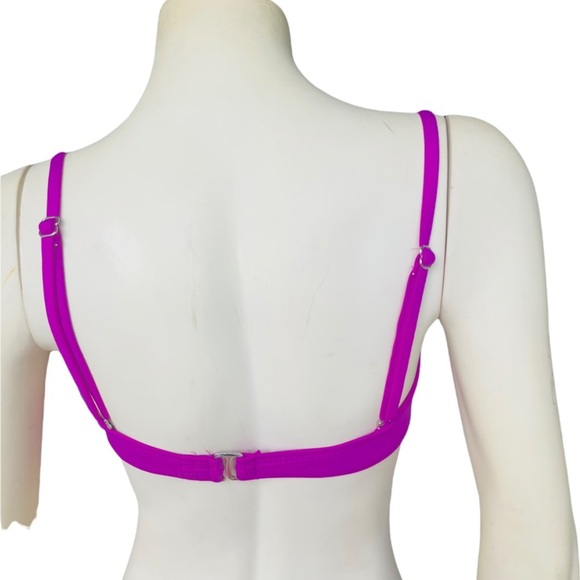 APT.9 Magenta Bandeau Swimsuit Bikini Top - Picture 7 of 8